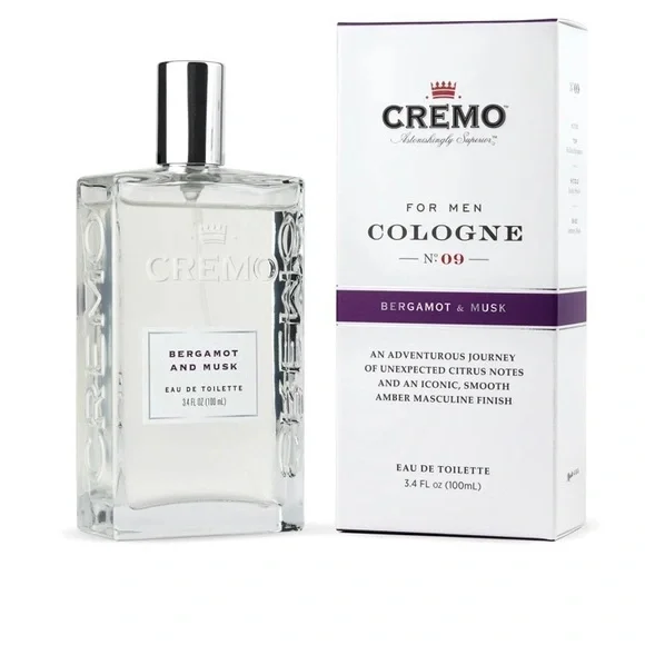 Cremo Bergamot and Musk 3.4 oz / 100 mL Eau De Toilette Spray NEW - Discontinued - Picture 2 of 10